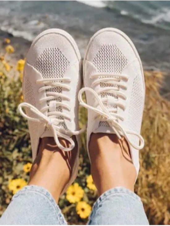 Soludos Shoes - Soludos Ashore Mesh Sneakers. 
 in Cream